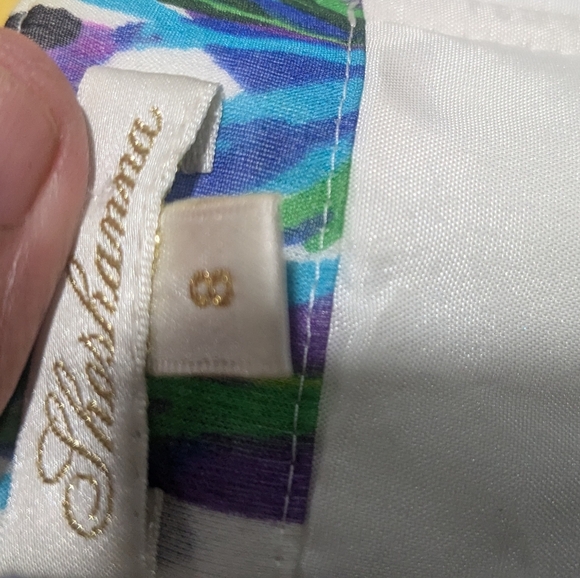 Anthropologie Shoshanna Watercolor Floral Strapless Dress - Picture 5 of 7